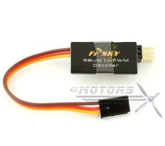 FrSky SBUS na PWM dekodér