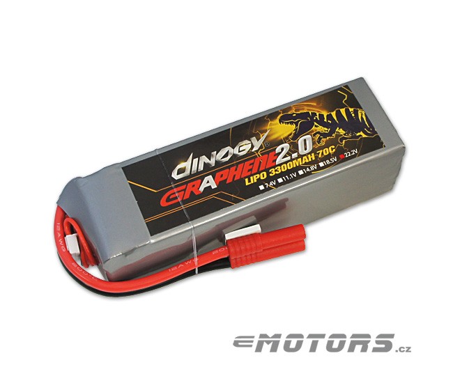 Dinogy Graphene 3300mAh 6S 70C