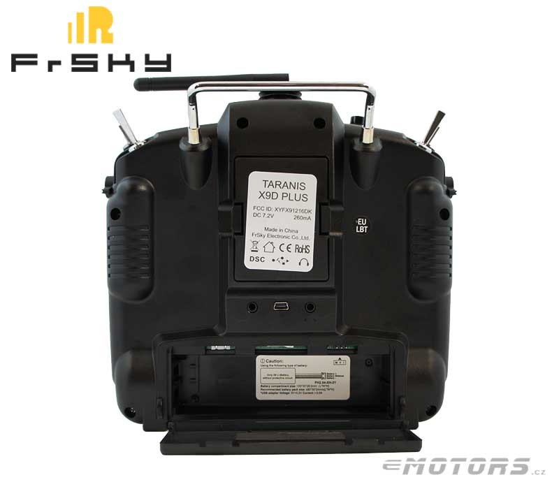FrSky TARANIS X9D PLUS 2019 M1 - stříbrný