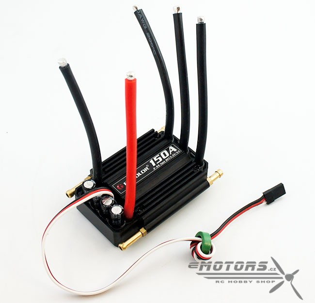 Flycolor 150A  Boat ESC SBEC 5.5V/5A (s reverzem)