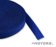 20mm oboustranný suchý zip (modrý) - 10cm