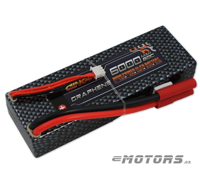 Dinogy Graphene 6000mAh 2S 80C HC