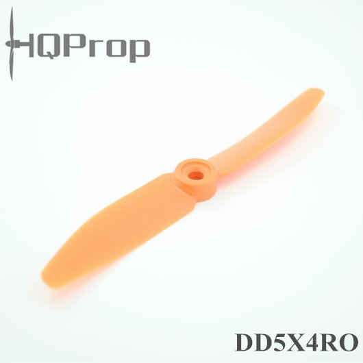 HQProp 5x4 dvoulistá vrtule CW - Oranžová SPS HQProp 5x4 dvoulistá vrtule CW - Oranžová SPS