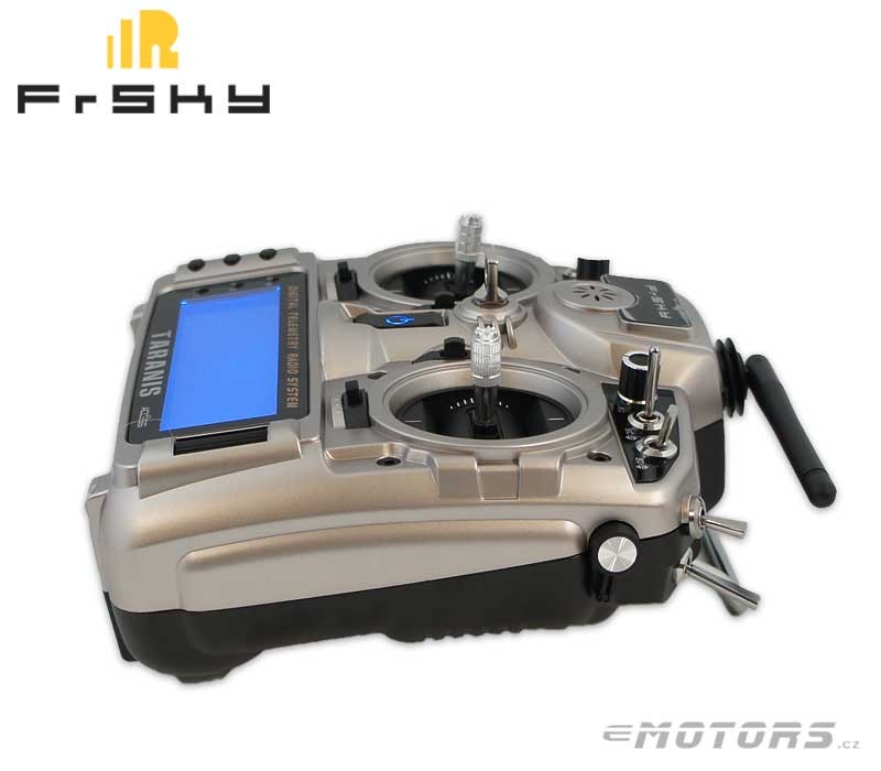 FrSky TARANIS X9D PLUS 2019 M1 - stříbrný