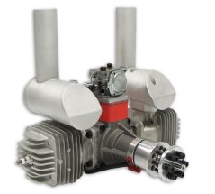 EME125 Benzínový dvouválcový modelářský motor