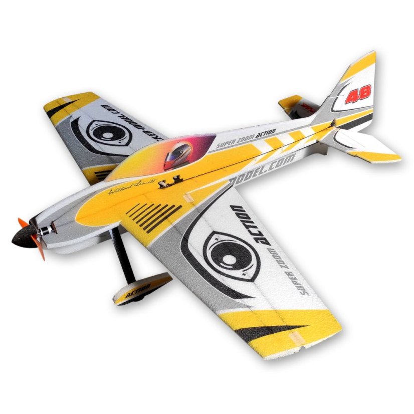 Super Zoom Action - žlutý