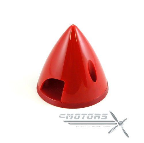 38mm kužel pro pevnou vrtuli plast - Červený