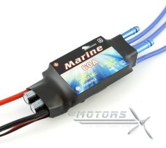 Marine 60A ESC BEC 6V/3A (lodní)