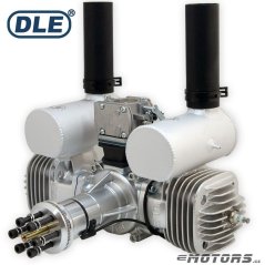 DLE170 Benzínový dvouválcový modelářský motor