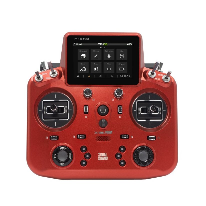 FrSky TANDEM X18RS M2 Rubínově červená