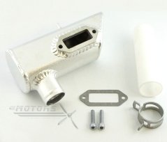 DLE85-31 Výfuk/těsnění/ Ø30 svorka/Ø30 PTFE tuba