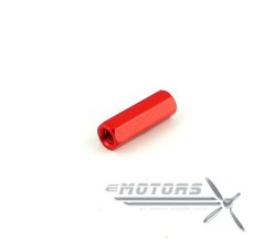 Distanční sloupek 15mm/M3 – červený