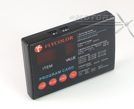 Flycolor programovací karta BOAT