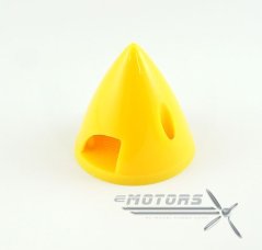 51mm kužel pro pevnou vrtuli plast - Žlutý