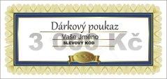 Dárkový poukaz eMotors v hodnotě 3000,-Kč