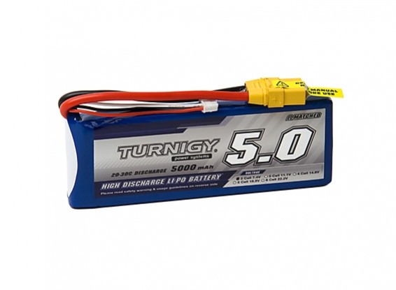 Turnigy 5000mAh 2S 20C Turnigy 5000mAh 2S 20C