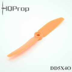 HQProp 5x4 dvoulistá vrtule CCW - Oranžová SPS