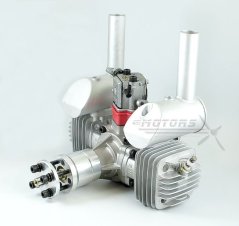 EME70 Benzínový dvouválcový modelářský motor