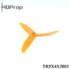 HQProp 5x4 třílistá vrtule CW - Oranžová SPS