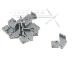 Páka  kormidel 20x15x11.52mm (4 díry) šedá