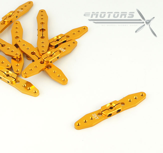 Aluminium servo páka 25T 7cm