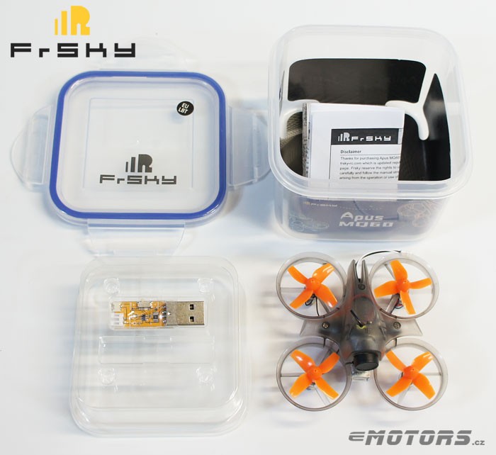 APUS MQ60 mini quadrocopter - šedý