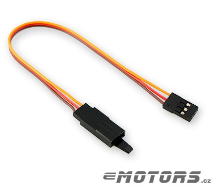 15cm servo kabel (JR) 26AWG s pojistkou