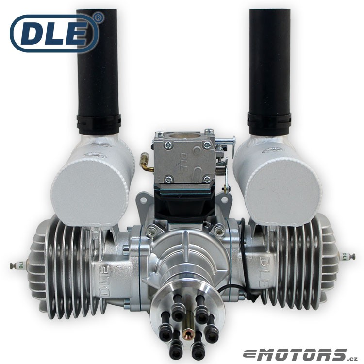 DLE170 Benzínový dvouválcový modelářský motor