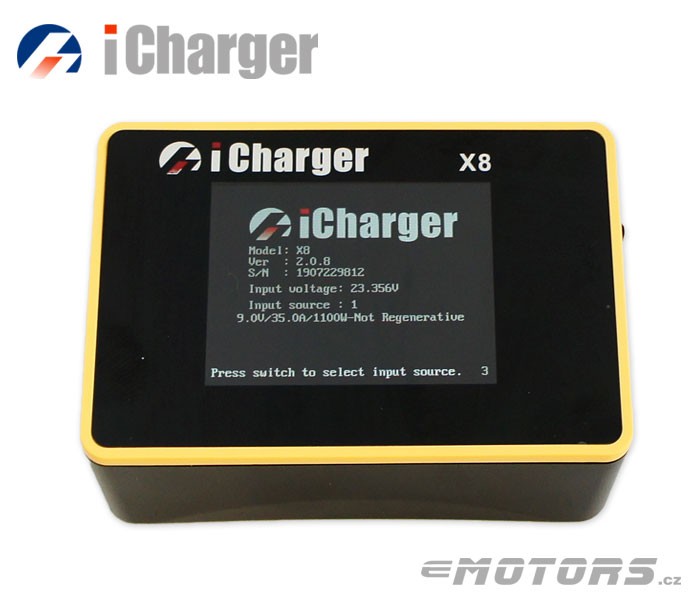 iCharger X8 1100W 8S 30A