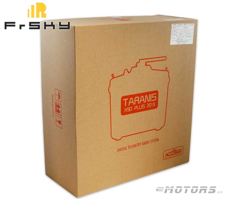 FrSky TARANIS X9D PLUS 2019 M2 - stříbrný