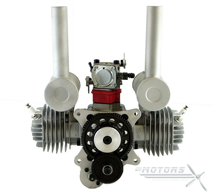 EME70 AS Benzínový dvouválcový motor - startér