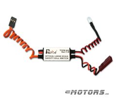 Dálkový vypínač pro motory s magnetoelektrickým zapalováním