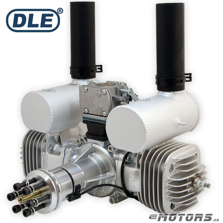 DLE170 Benzínový dvouválcový modelářský motor